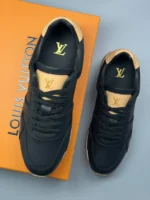 Мужские кроссовки Louis Vuitton чёрного цвета, артикул 345910 — фото 4
