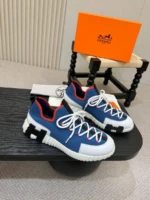 Мужские кроссовки Hermes синего цвета, артикул 345925