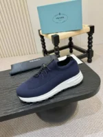 Мужские кроссовки Prada тёмно-синего цвета, артикул 345929 — фото 7