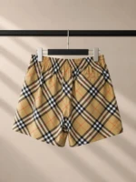 Мужские шорты Burberry бежевого цвета, артикул 345942 — фото 2