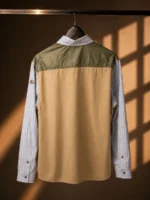 Мужская рубашка Moncler синего цвета, артикул 345950 — фото 2