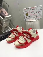 Мужские кроссовки Dolce Gabbana красного цвета, артикул 346048