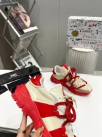 Мужские кроссовки Dolce Gabbana красного цвета, артикул 346048 — фото 5