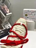 Мужские кроссовки Dolce Gabbana красного цвета, артикул 346048 — фото 7