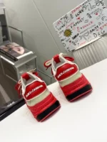 Мужские кроссовки Dolce Gabbana красного цвета, артикул 346048 — фото 8