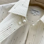 Женская рубашка Chanel белого цвета, артикул 346071 — фото 8