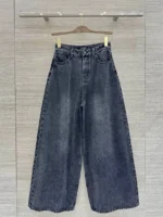 Женские джинсы Chanel чёрного цвета, артикул 346074