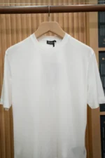 Мужская футболка Zegna белого цвета, артикул 346098 — фото 3