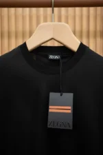 Мужская футболка Zegna чёрного цвета, артикул 346099 — фото 3