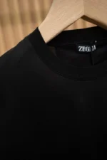 Мужская футболка Zegna чёрного цвета, артикул 346099 — фото 6