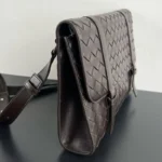 Мужской портфель Bottega Veneta коричневого цвета, артикул 346103 — фото 4