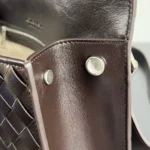 Мужской портфель Bottega Veneta коричневого цвета, артикул 346103 — фото 5