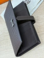 Мужское портмоне Hermes коричневого цвета, артикул 346112 — фото 5