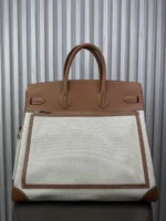 Мужской портфель Hermes коричневого цвета, артикул 346134 — фото 2