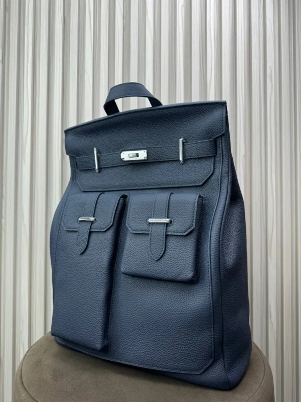 Рюкзак HERMES из натуральной кожи