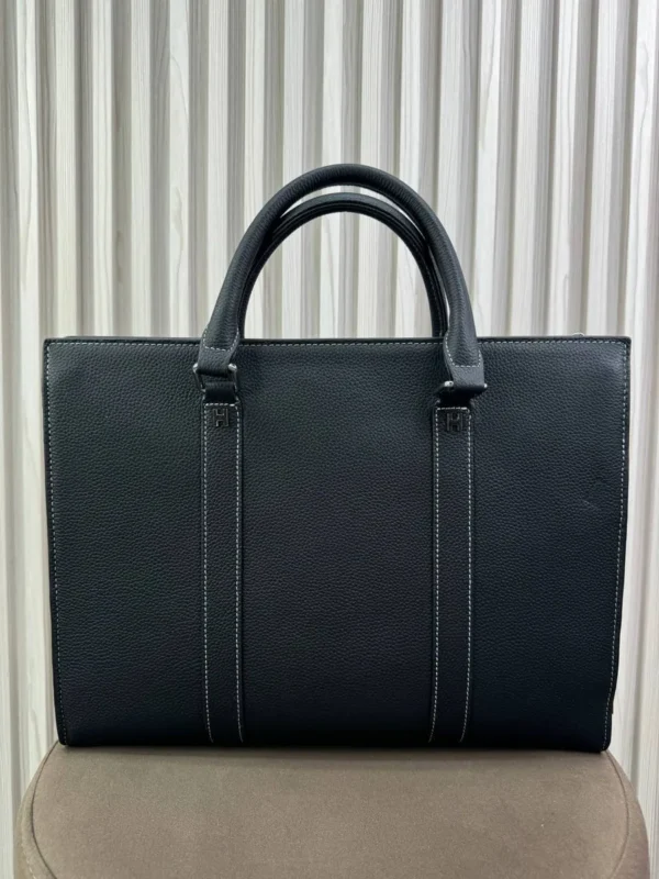 Портфель HERMES из натуральной кожи — фото 2