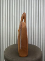 Мужской портфель Hermes коричневого цвета, артикул 346143 — фото 4