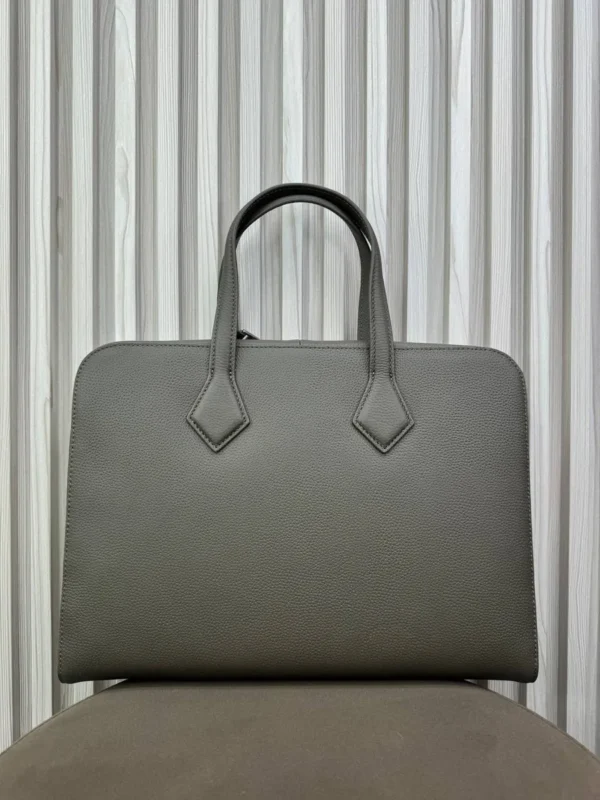 Портфель HERMES из натуральной кожи — фото 2