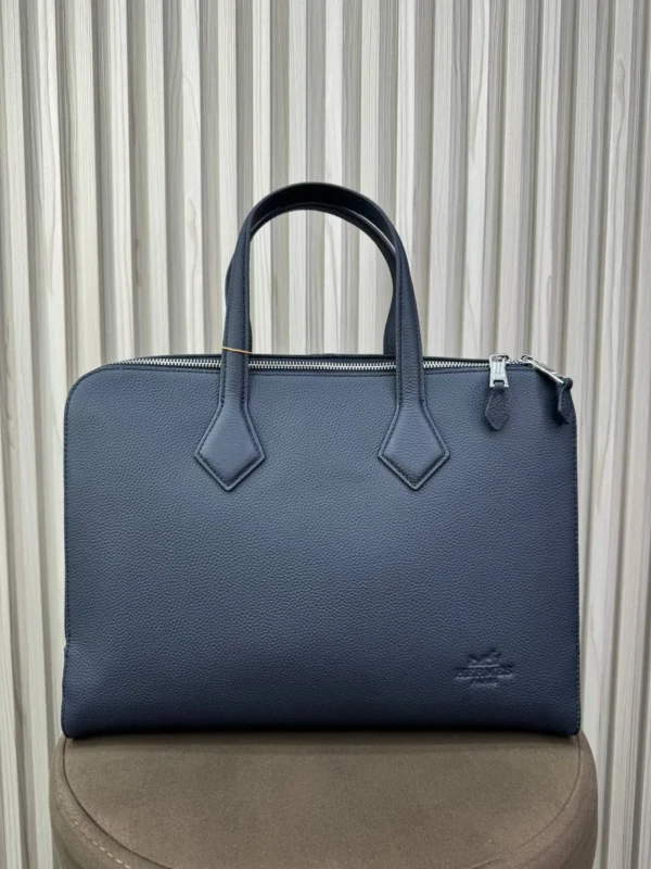 Портфель HERMES из натуральной кожи