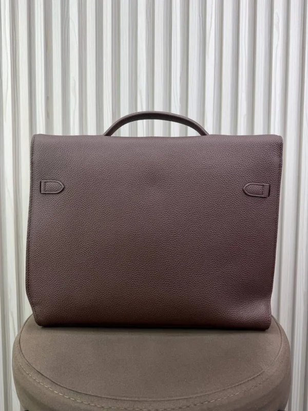 Портфель HERMES из натуральной кожи — фото 2