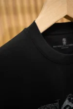 Мужская футболка Brunello Cucinelli чёрного цвета, артикул 346322 — фото 7