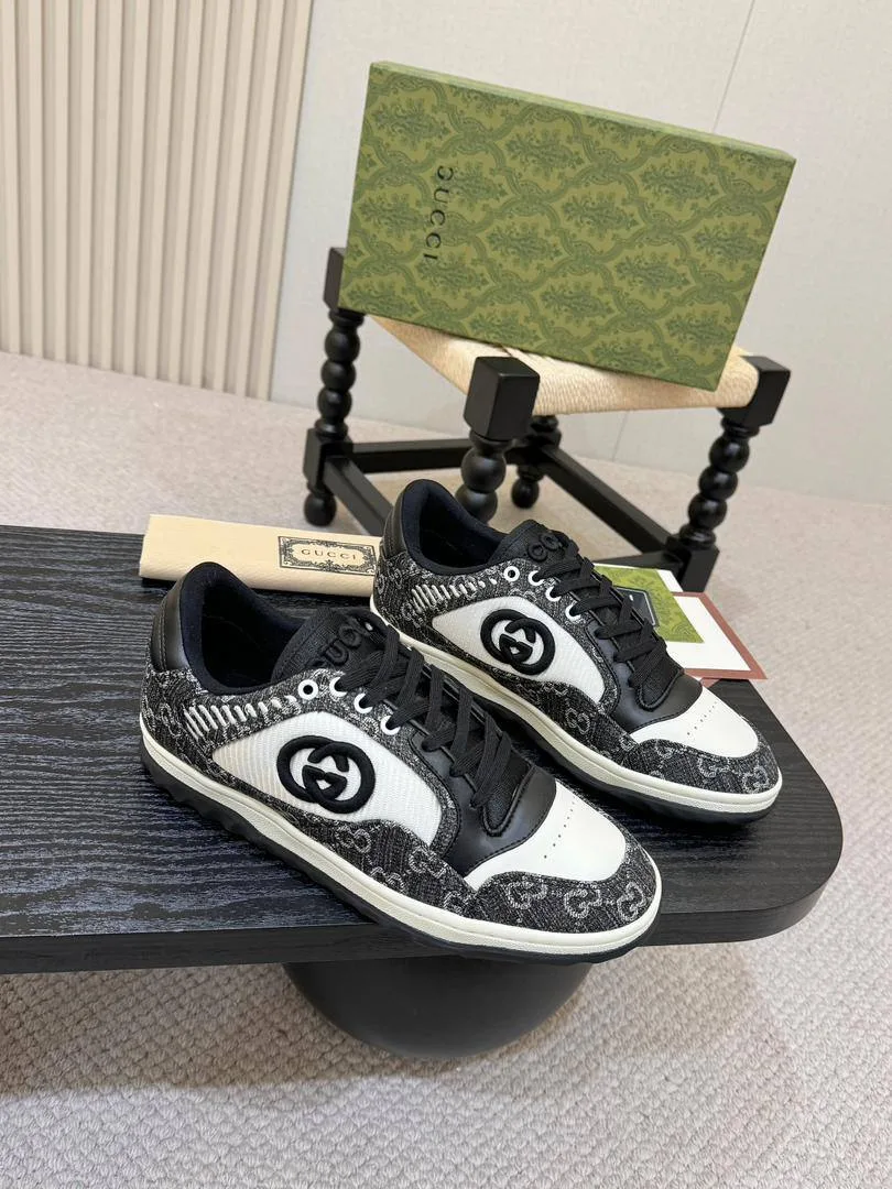 346428_1 Мужские кеды Gucci чёрного цвета, артикул 346428