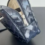 Мужской клатч Bottega Veneta тёмно-синего цвета, артикул 346458 — фото 5