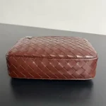 Мужской клатч Bottega Veneta коричневого цвета, артикул 346459 — фото 4