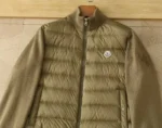 Мужская куртка Moncler цвета хаки, артикул 346480 — фото 5