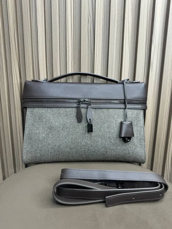 Портфель из натуральной кожи LORO PIANA