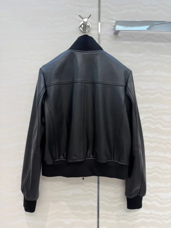 Кожаная куртка BRUNELLO CUCINELLI — фото 2