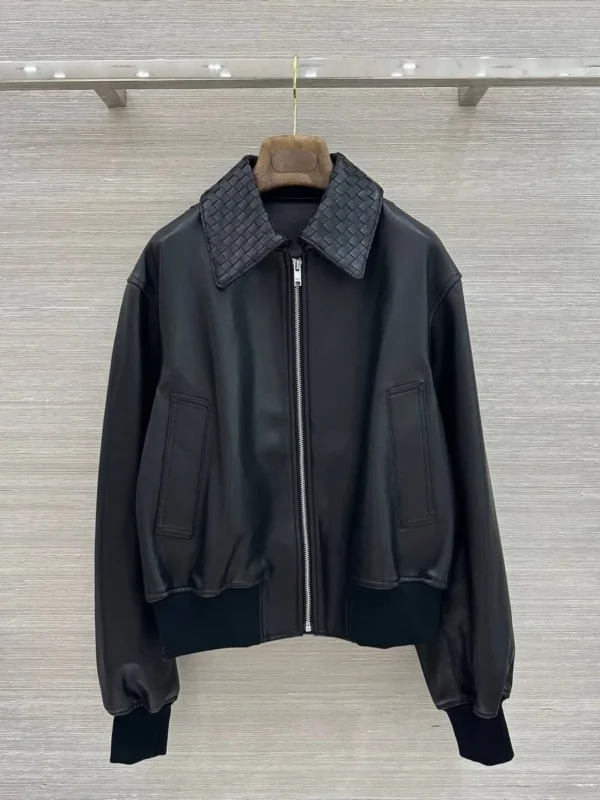 Кожаная куртка BOTTEGA VENETA