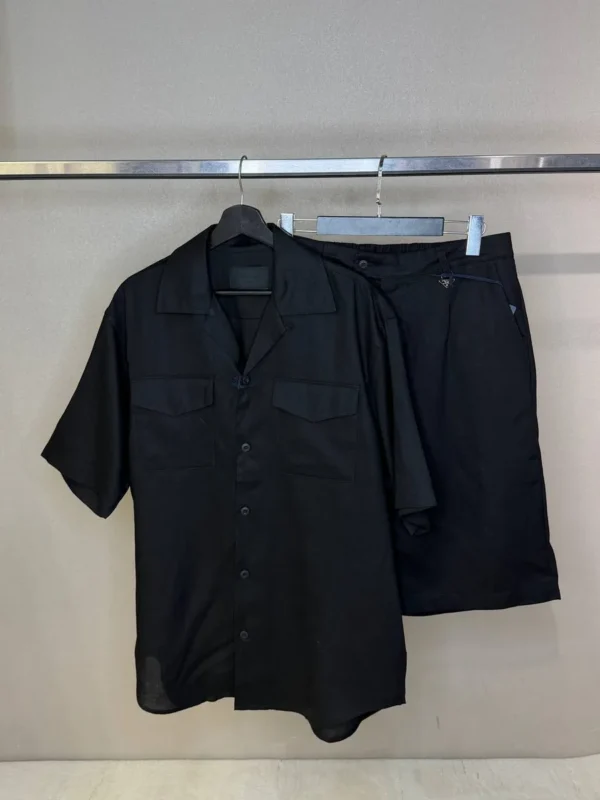 Льняной костюм PRADA