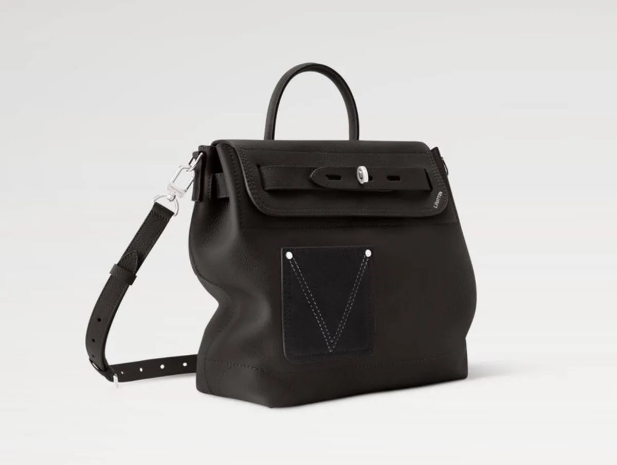 346663_1 Мужской портфель Louis Vuitton чёрного цвета, артикул 346663