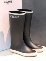 Женские сапоги Celine чёрного цвета, артикул 346749