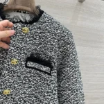 Женский жакет Chanel чёрно-белого цвета, артикул 346779 — фото 5