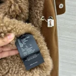 Женский бомбер Loro Piana коричневого цвета, артикул 346797 — фото 6