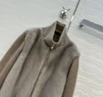 Женский бомбер Loro Piana коричневого цвета, артикул 346800 — фото 3