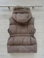 Женская безрукавка Loro Piana коричневого цвета, артикул 346811 — фото 2