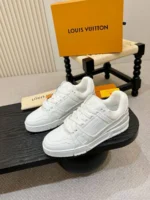 Мужские кеды Louis Vuitton белого цвета, артикул 346848 — фото 3