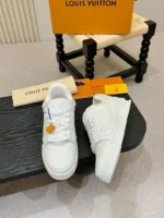 Мужские кеды Louis Vuitton белого цвета, артикул 346848 — фото 4