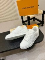 Мужские кеды Louis Vuitton белого цвета, артикул 346848 — фото 6