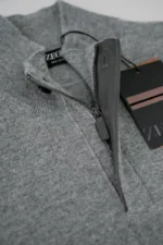 Мужской свитер Zegna серого цвета, артикул 346905 — фото 7