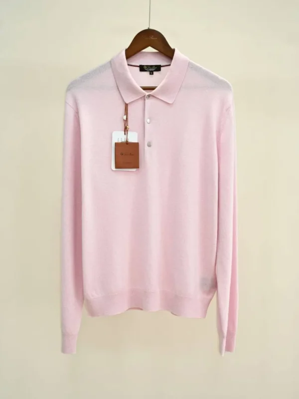 Поло с длинным рукавом LORO PIANA