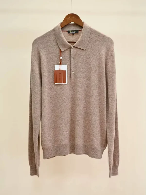 Поло с длинным рукавом LORO PIANA