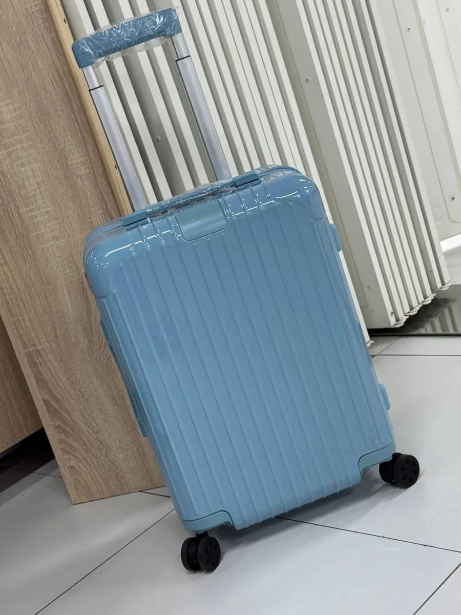 346965_1 Мужской чемодан Rimowa голубого цвета, артикул 346965