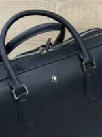 Мужской портфель MONTBLANC чёрного цвета, артикул 346971 — фото 4