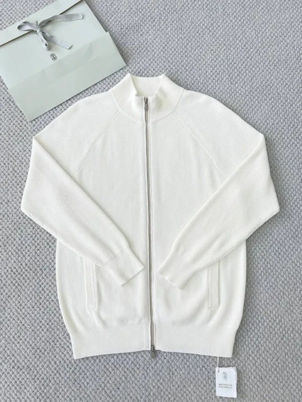 Кофта на молнии BRUNELLO CUCINELLI