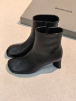 Женские ботильоны Balenciaga чёрного цвета, артикул 347125