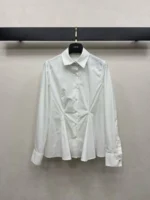 Женская рубашка Dior белого цвета, артикул 347203